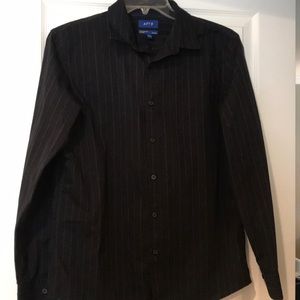 Apt 9 Men’s Long Sleeve Shirt Button Down Casual Sz M